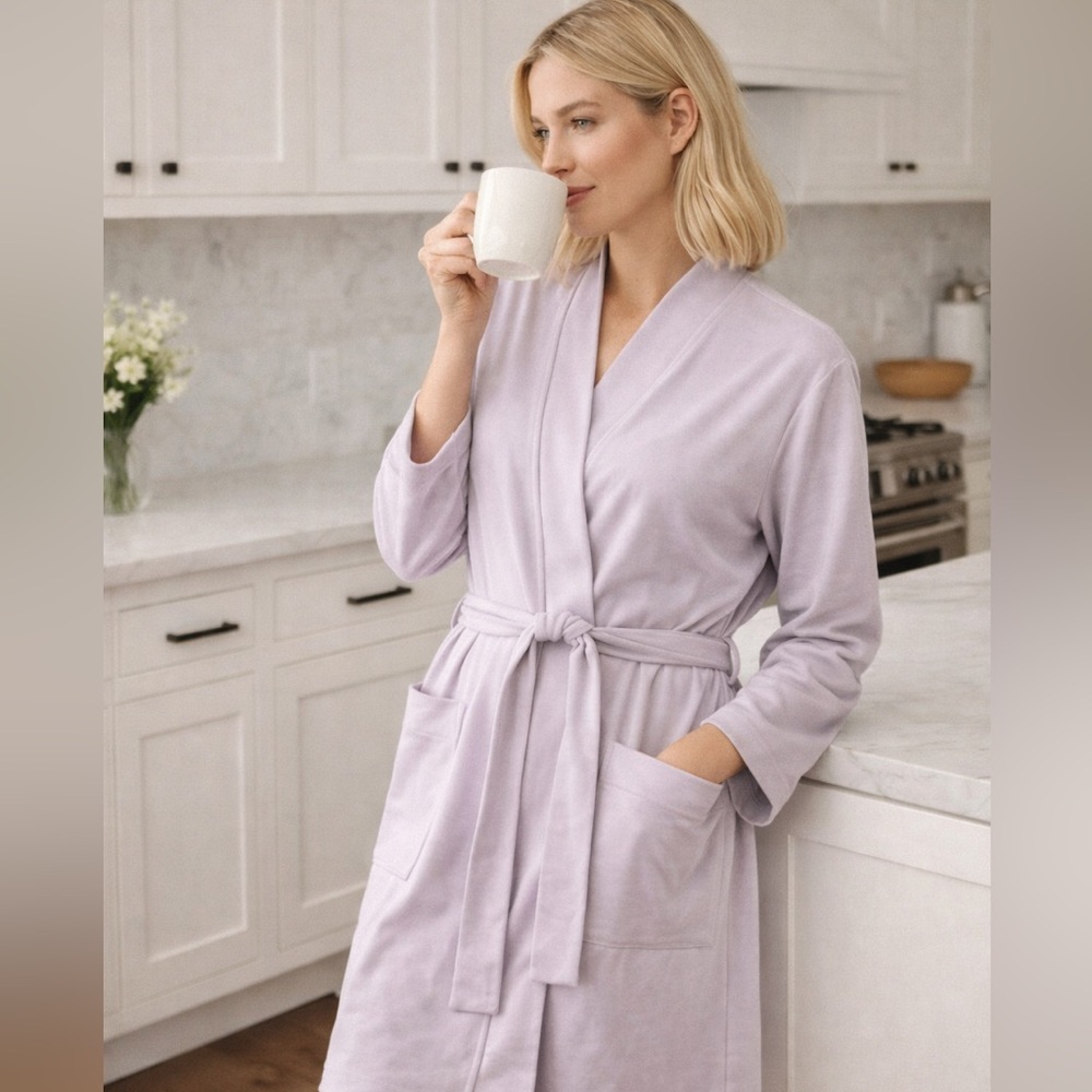 Love & Lore Essential Reading Robe – Lavender Size Small / Medium